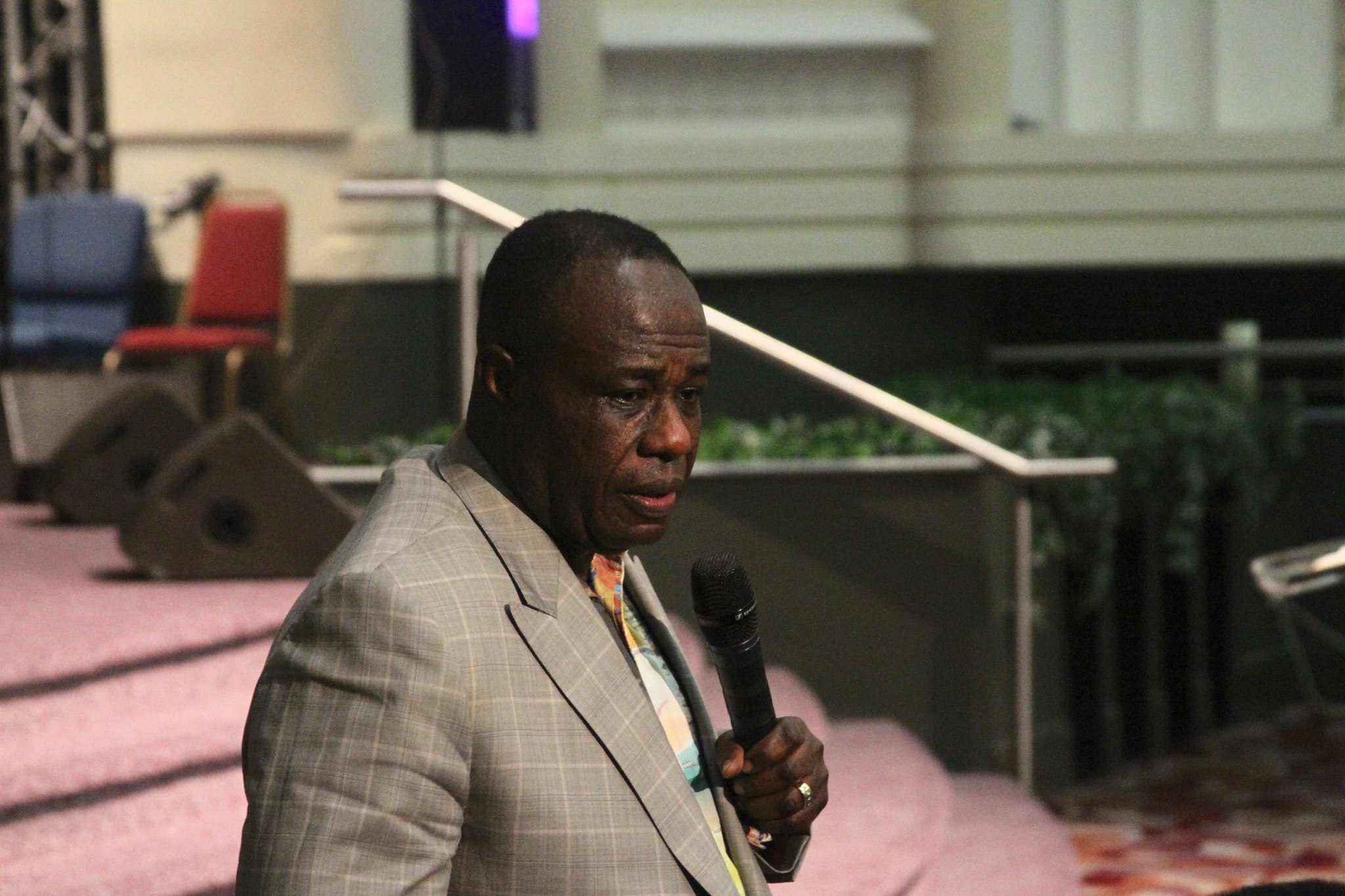 Rev Allotey at DC Conference